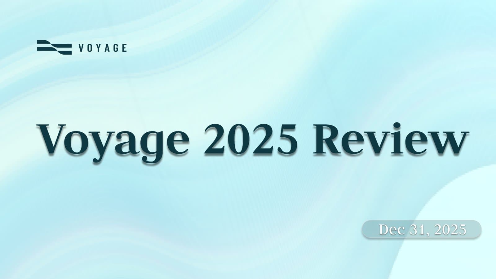 Voyage 2025 Year Review: Building the First GEOFi Network